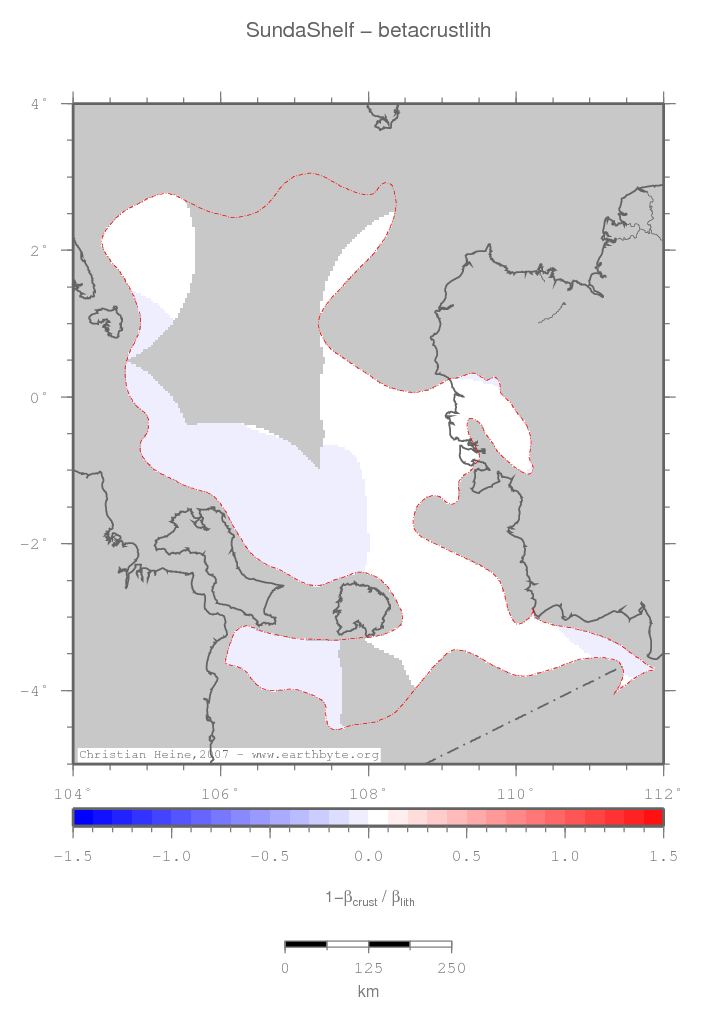 Sunda Shelf location map