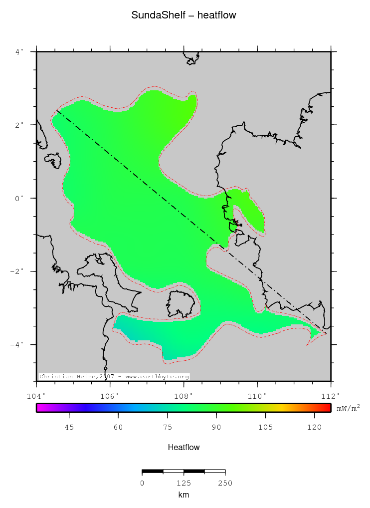 Sunda Shelf location map