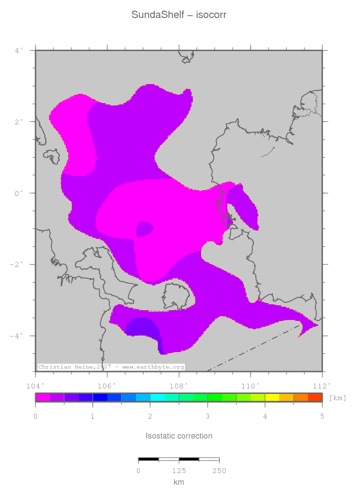 Sunda Shelf location map