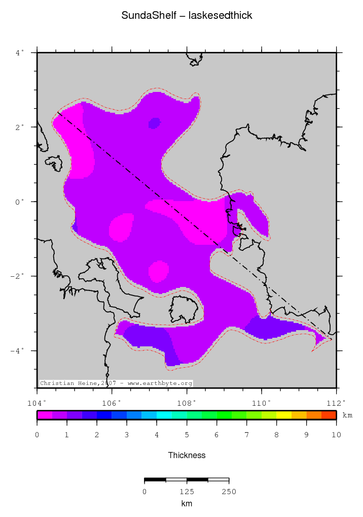 Sunda Shelf location map