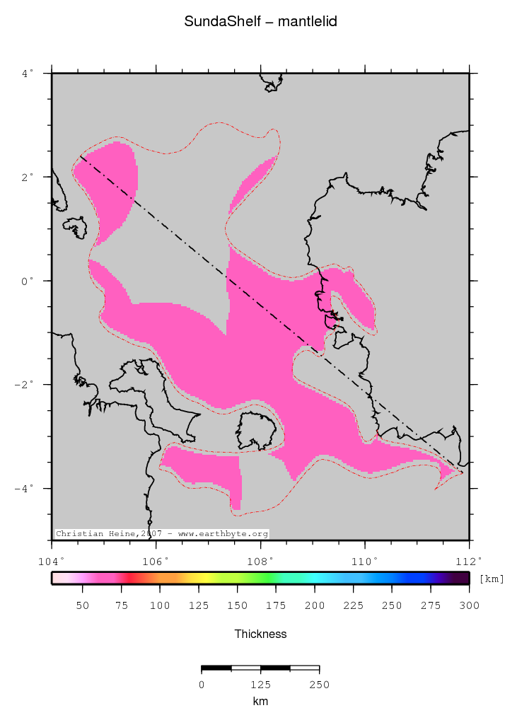 Sunda Shelf location map