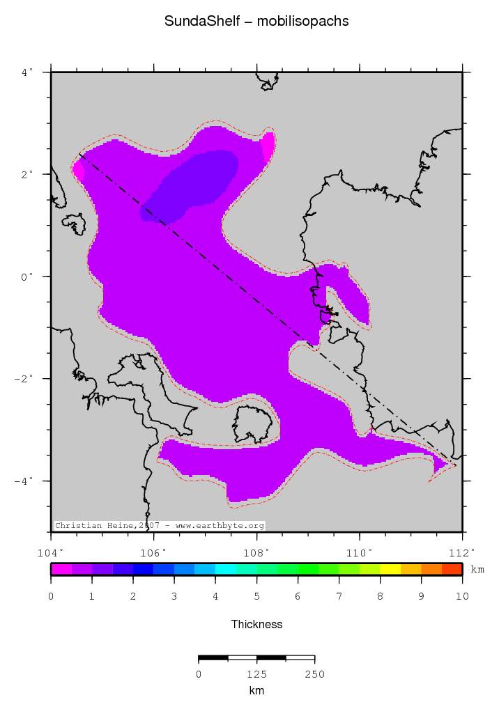 Sunda Shelf location map