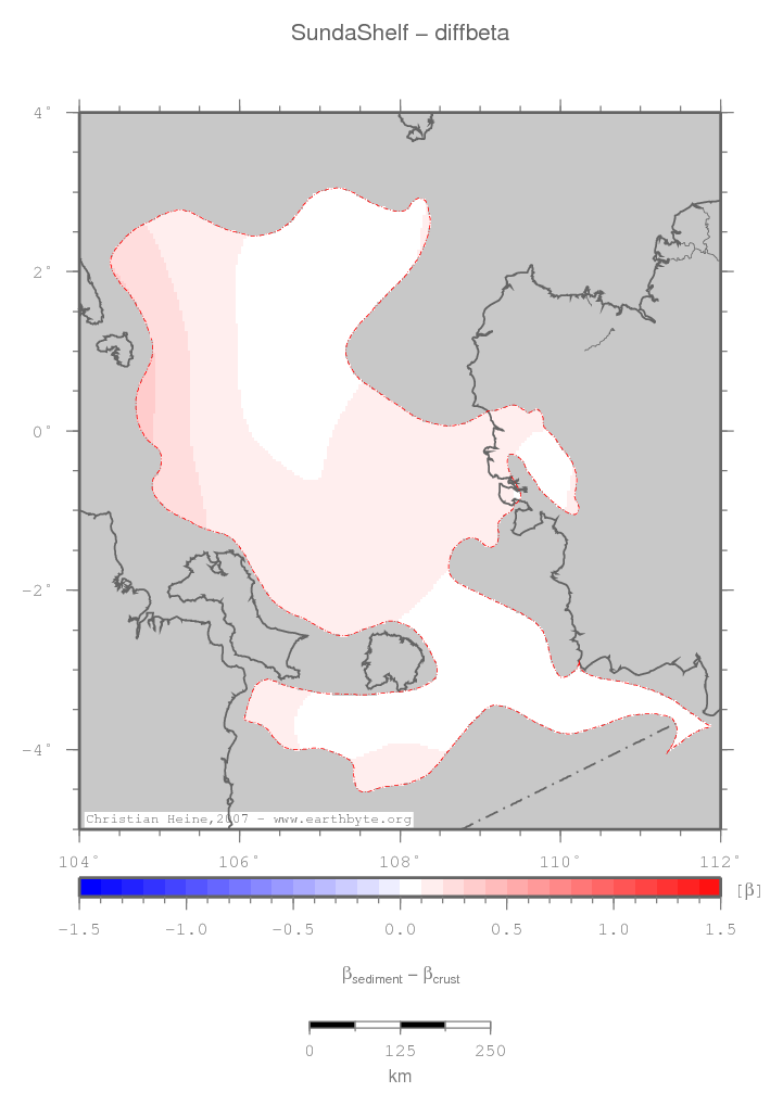 Sunda Shelf location map