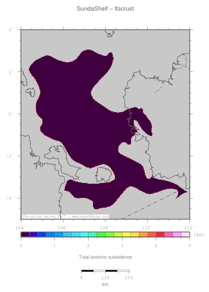 Sunda Shelf location map