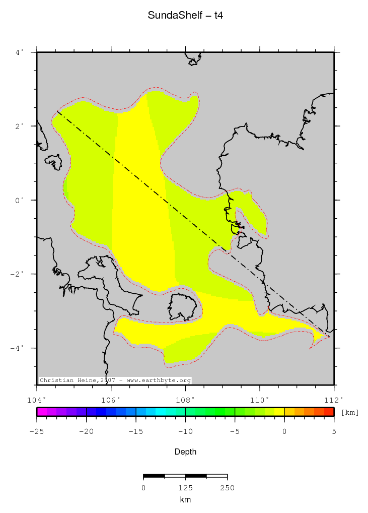 Sunda Shelf location map