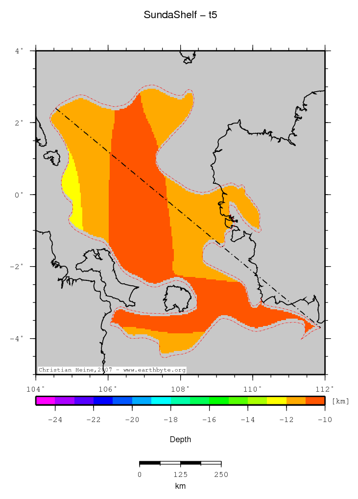 Sunda Shelf location map