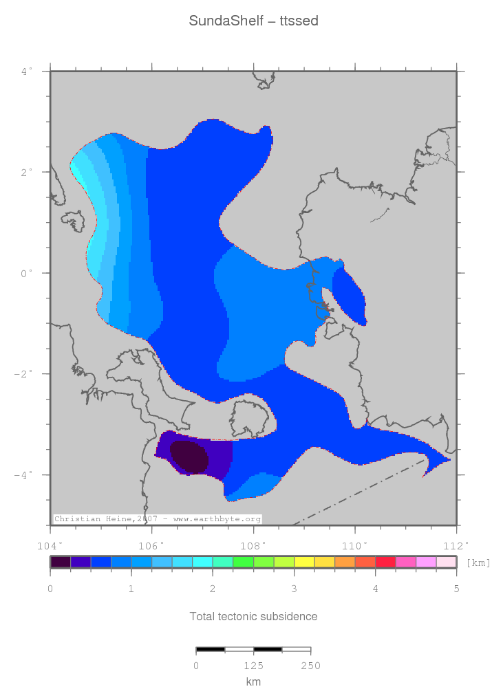 Sunda Shelf location map