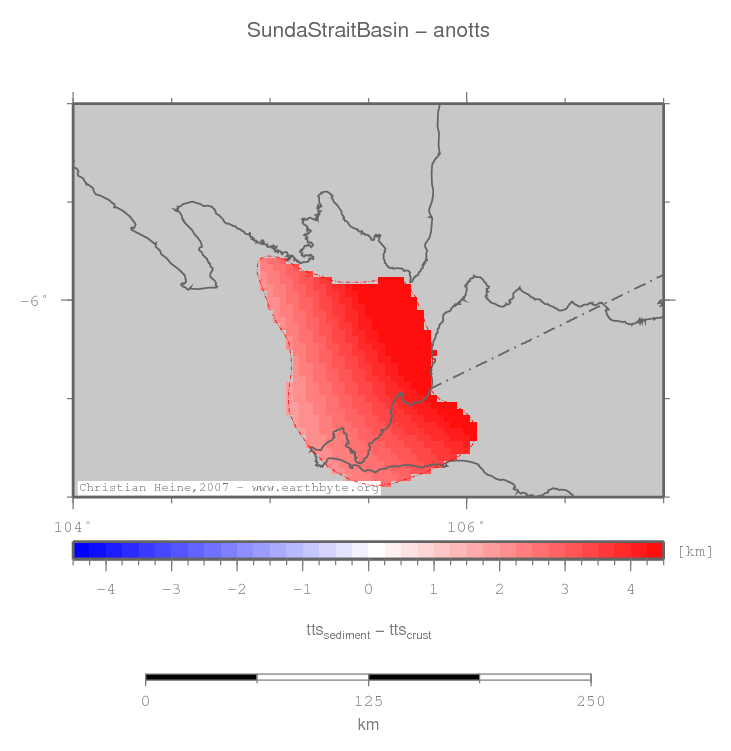 Sunda Strait Basin location map