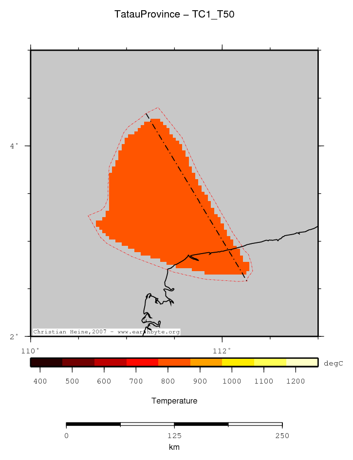 Tatau Province location map