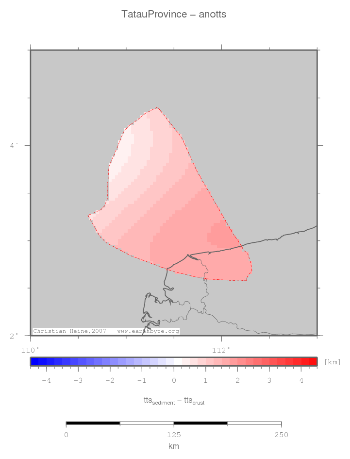 Tatau Province location map