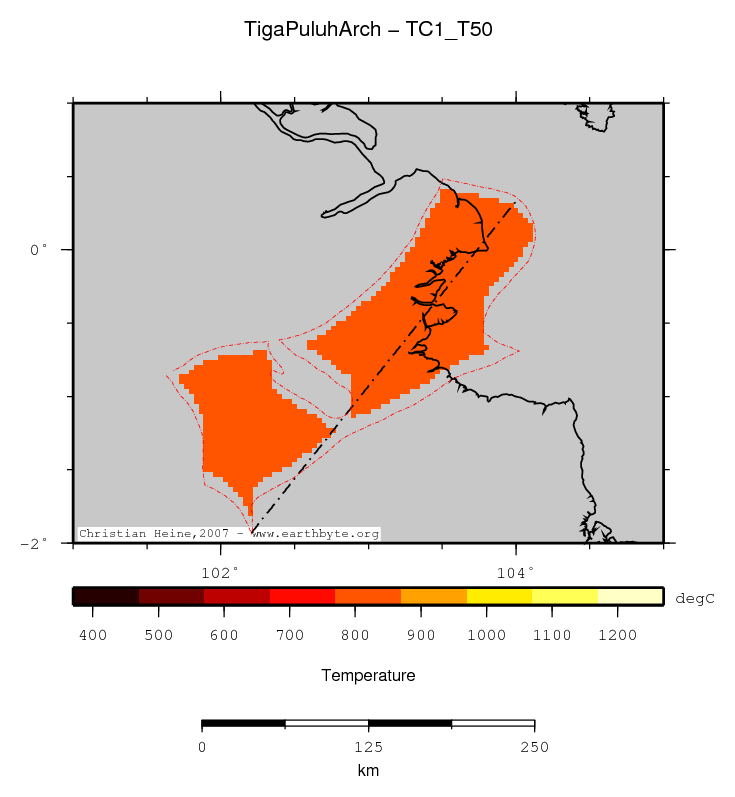 Tiga Puluh Arch location map