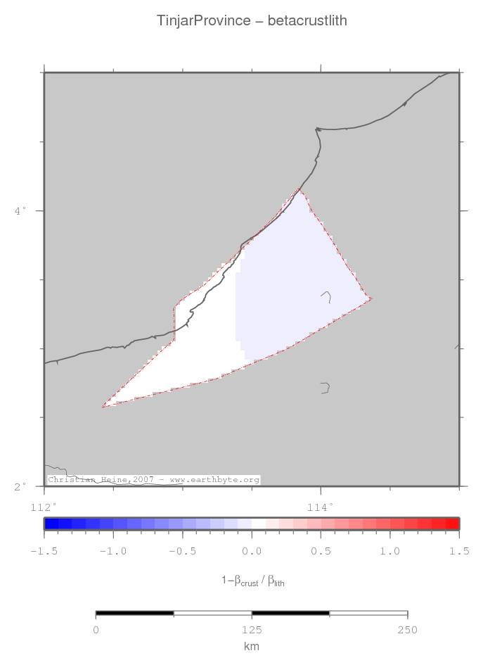 Tinjar Province location map