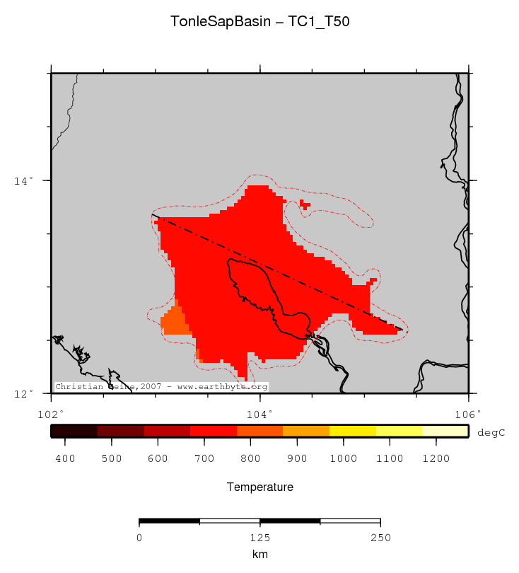 Tonle Sap Basin location map