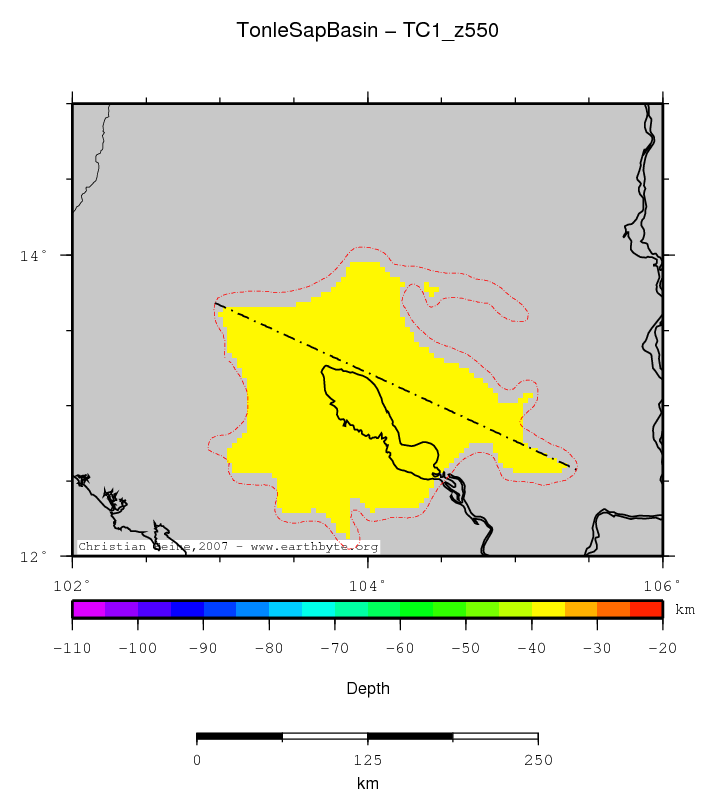 Tonle Sap Basin location map