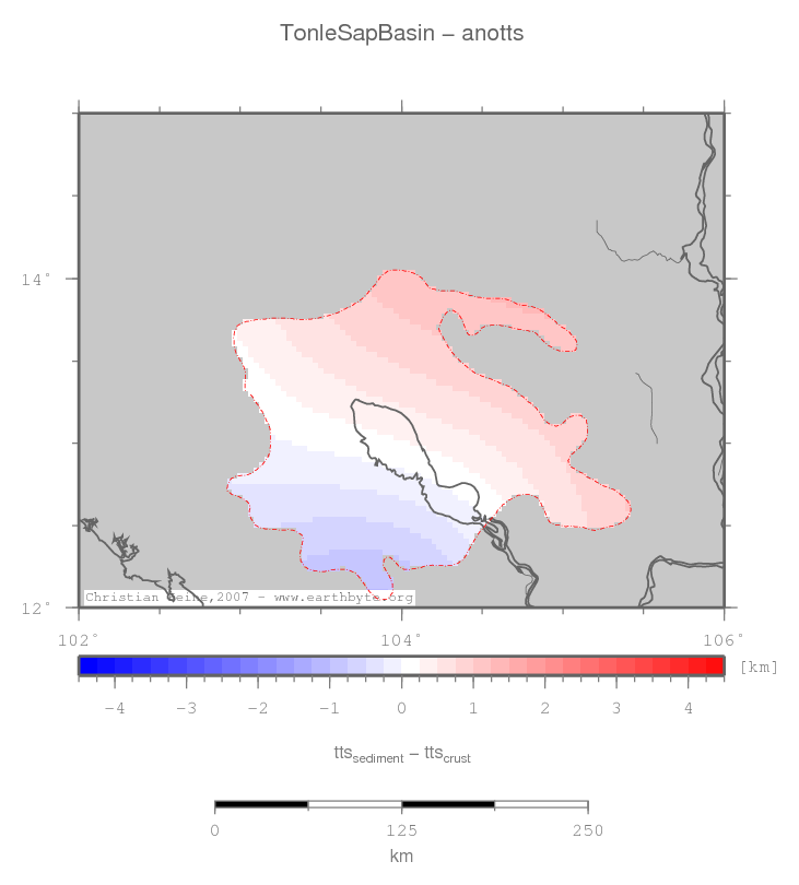 Tonle Sap Basin location map