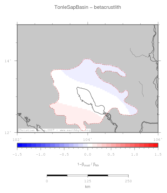 Tonle Sap Basin location map