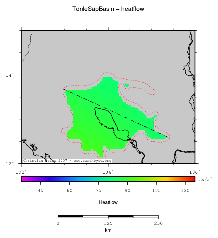 Tonle Sap Basin location map