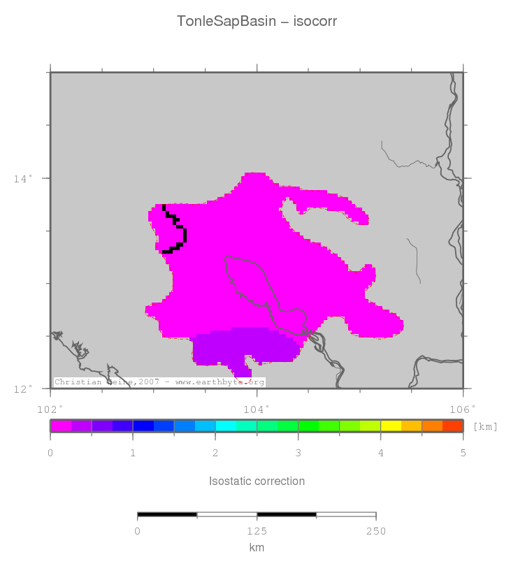 Tonle Sap Basin location map