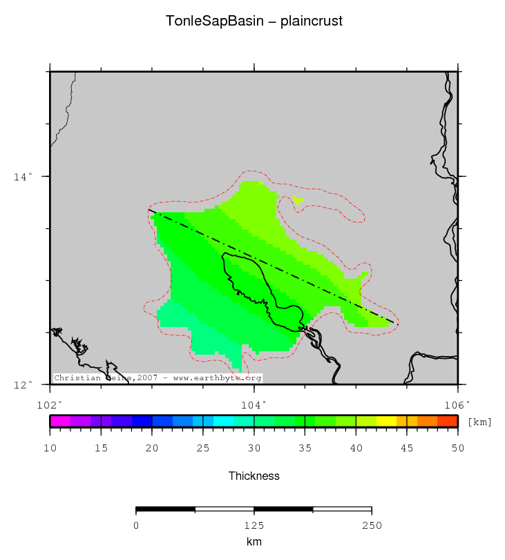 Tonle Sap Basin location map