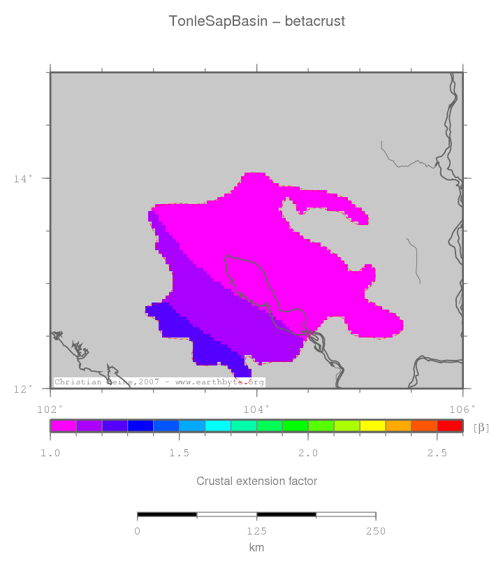 Tonle Sap Basin location map