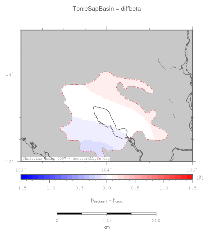 Tonle Sap Basin location map