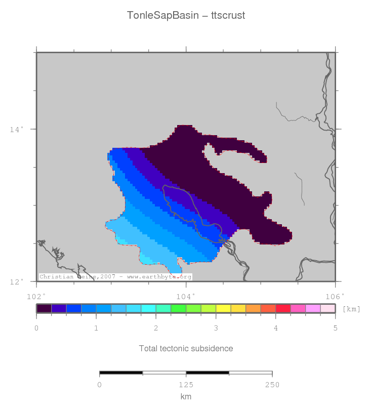 Tonle Sap Basin location map