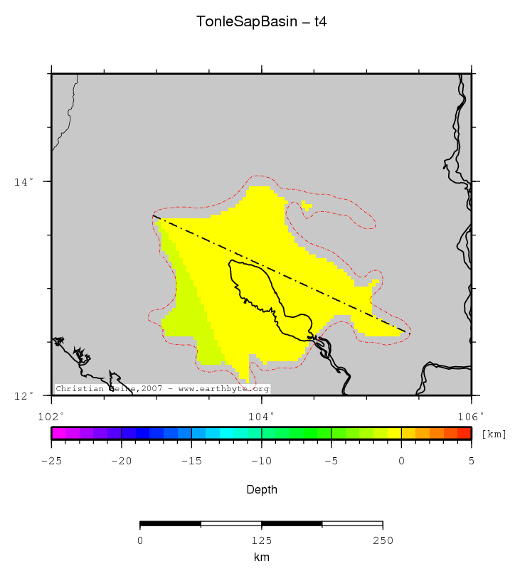 Tonle Sap Basin location map