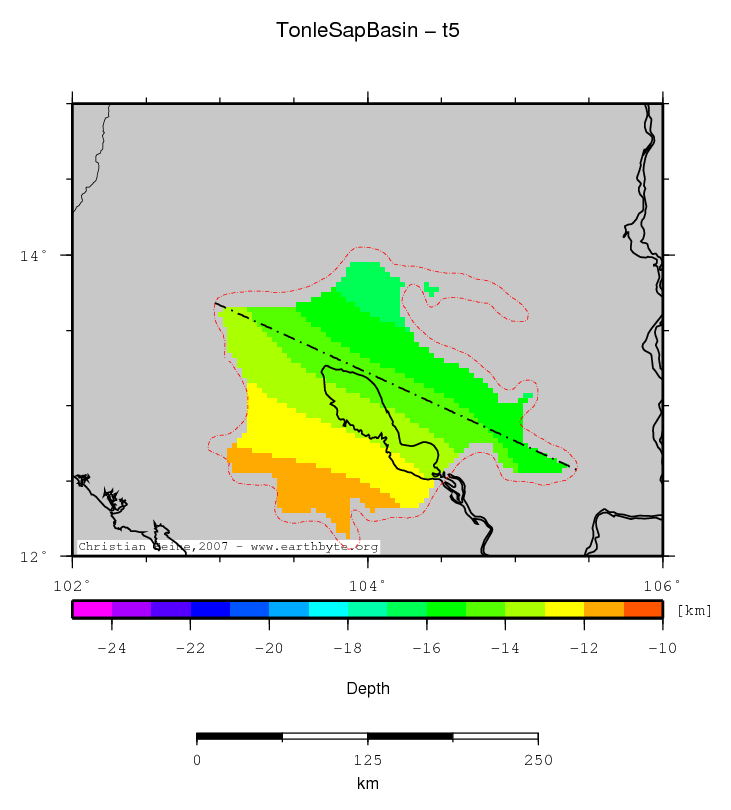 Tonle Sap Basin location map