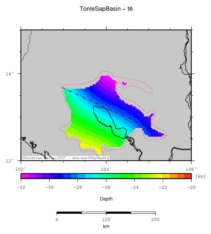 Tonle Sap Basin location map