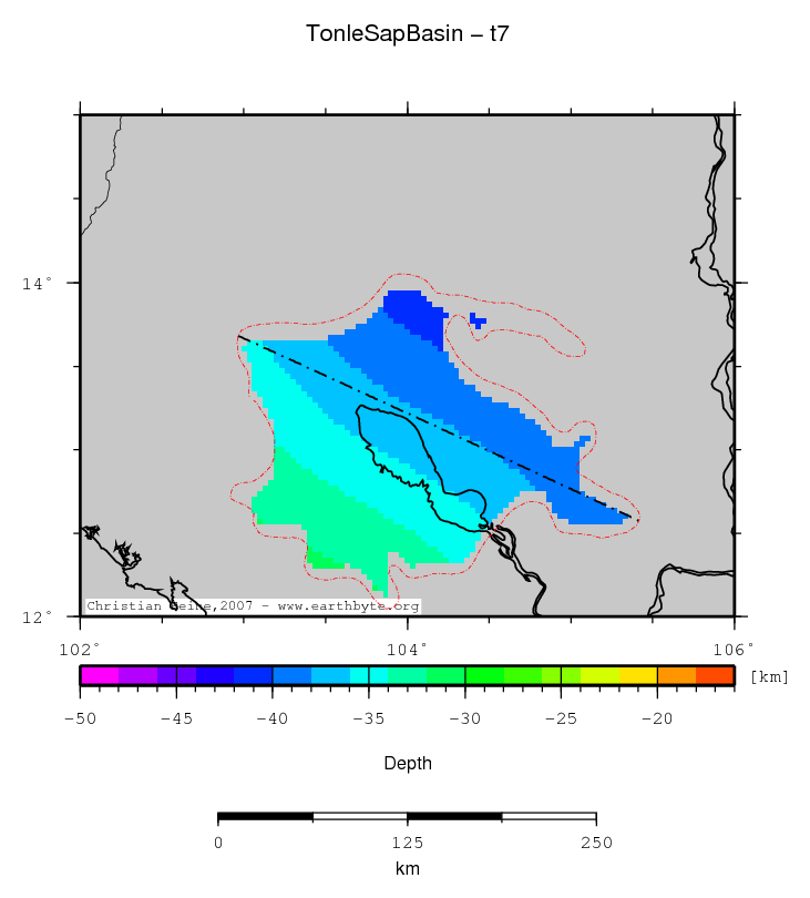 Tonle Sap Basin location map