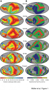 Muller etal Fig1 - Seawater Chemistry Driven by Supercontinental Assembly