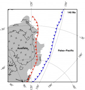 Dynamic Subsidence of Eastern Australia Matthews et al (2011)