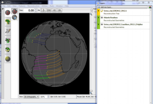 GPlates Flowlines