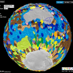 Lithology globe Aus Ant view