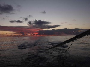 The sea from on board the French Research Vessel ‘L’Atalante’