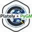 Logo for the GPlately + PyGMT tutorial suite.